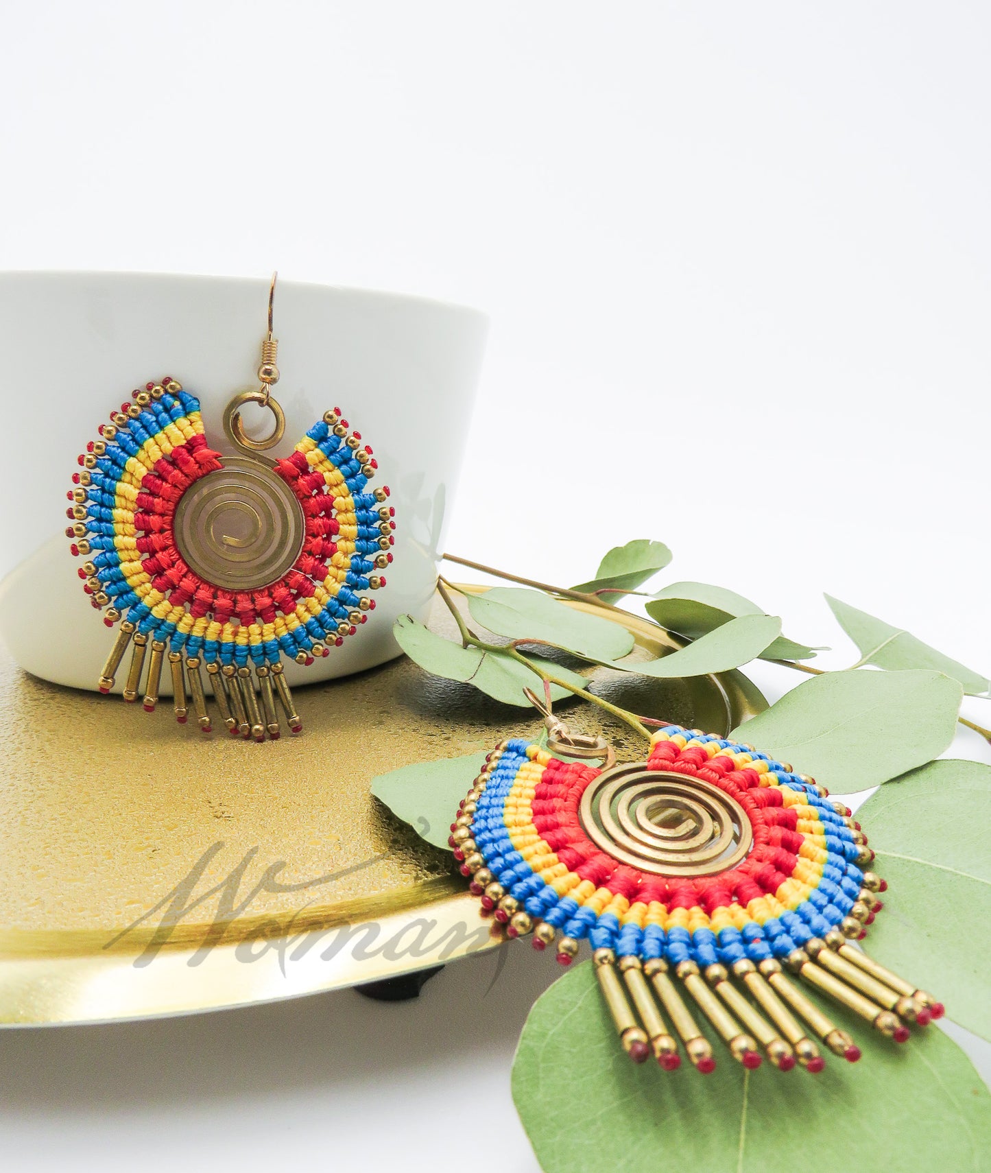 Threaded Earrings