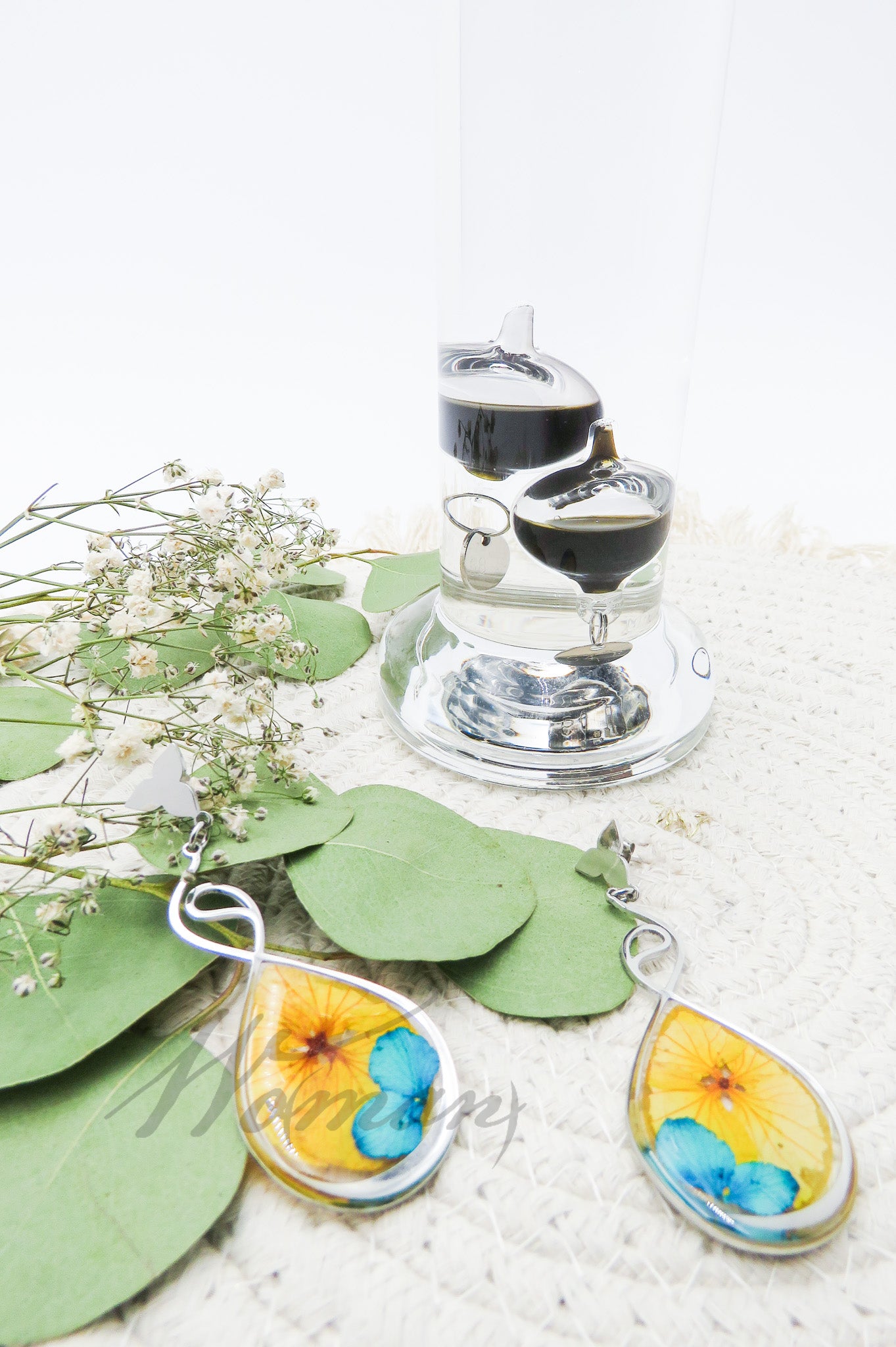 Dried Flowers Earrings