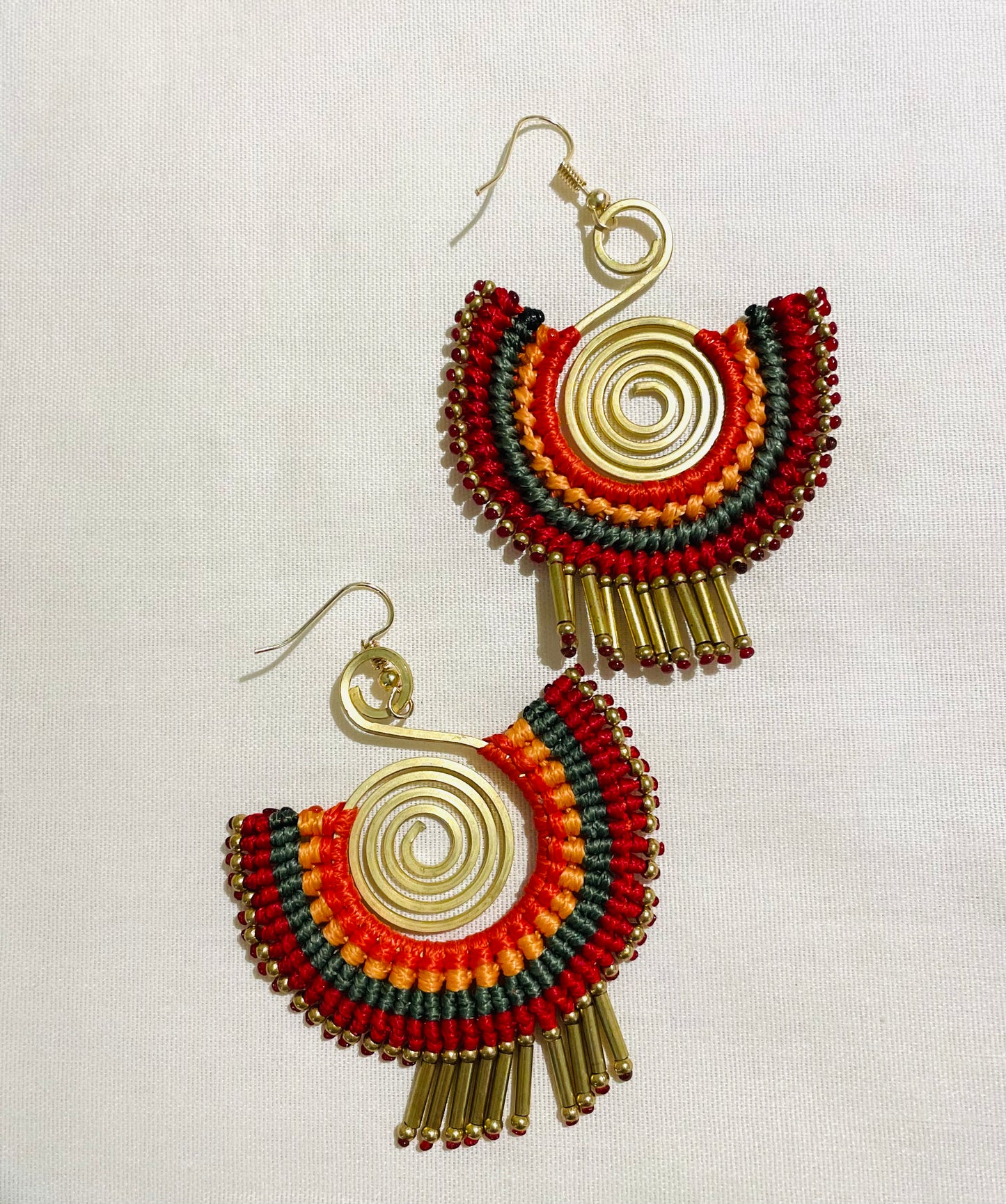 Threaded Earrings