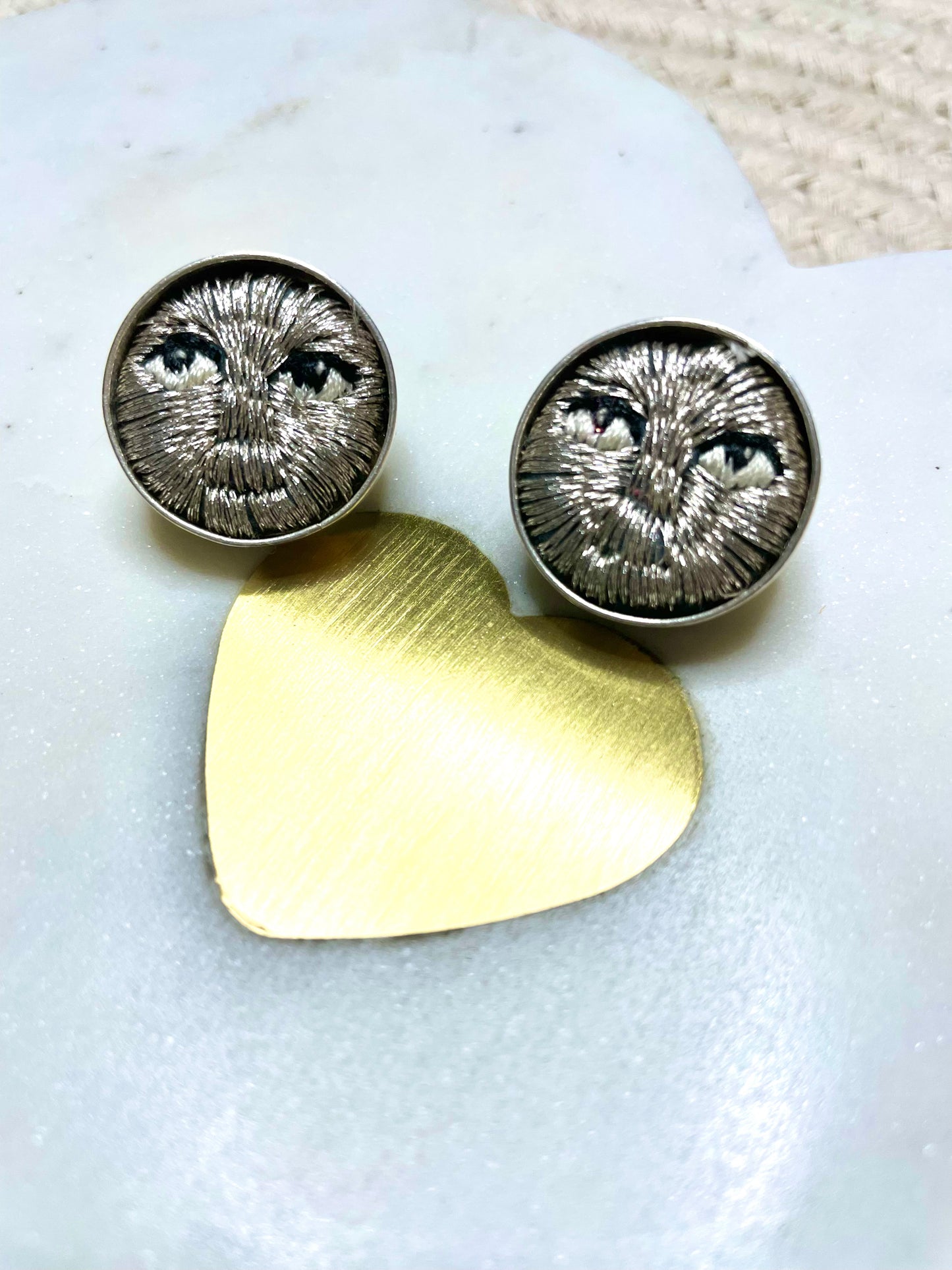 Mini Moon Earrings