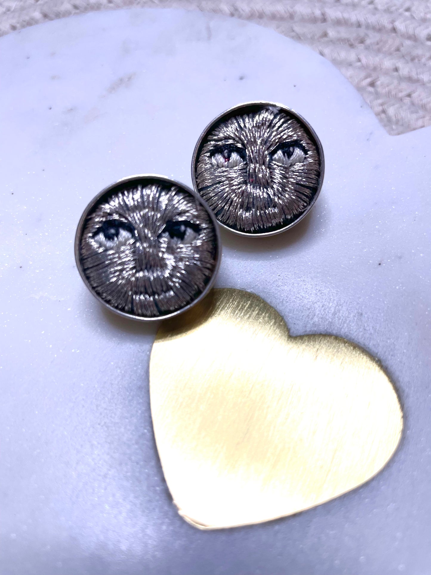 Mini Moon Earrings