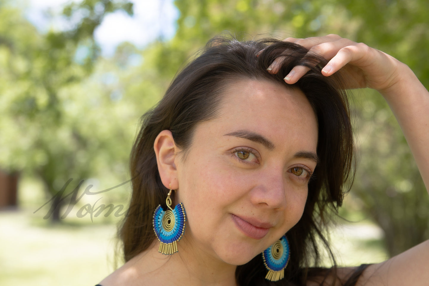 Threaded Earrings