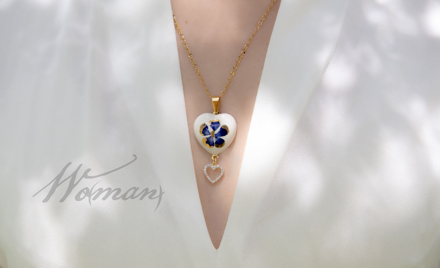 Set Goldie Blue Heart